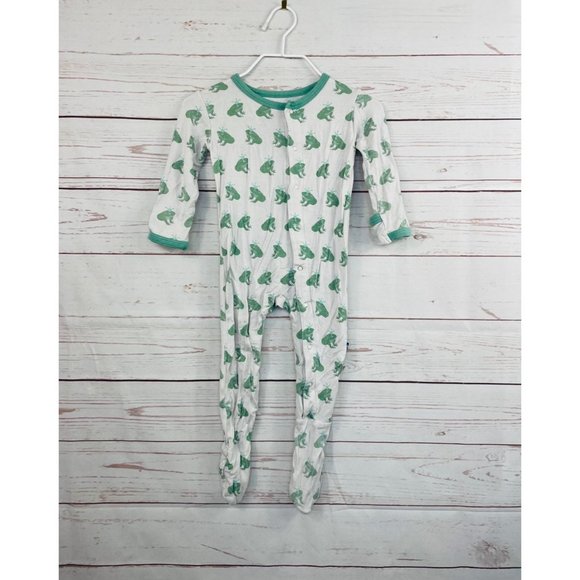 KicKee Pants Frog Prince Pajamas 6-9 Months - Picture 1 of 6
